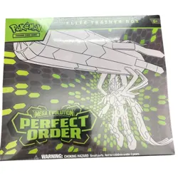 Pokemon TCG Mega Evolution Perfect Order Elite Trainer Box Sealed Zygarde ETB - Image 1