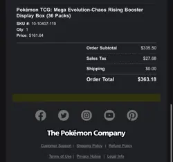 ✅ Pokemon Mega Evolution Chaos Rising Booster Display Box CONFIRMED PRESALE ✅ - Image 2