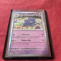 Pokemon TCG Gengar Scarlet & Violet-151 094/165 Holo Rare - Image 1