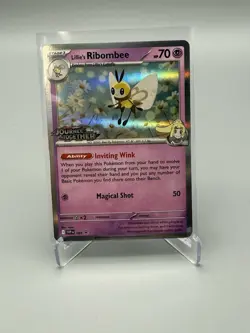 Lillie's Ribombee 183 SV: Journey Together Stamped Promo Pokemon TCG Nice! - Image 1