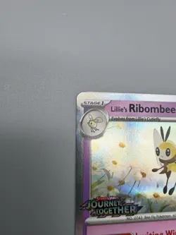 Lillie's Ribombee 183 SV: Journey Together Stamped Promo Pokemon TCG Nice! - Image 4
