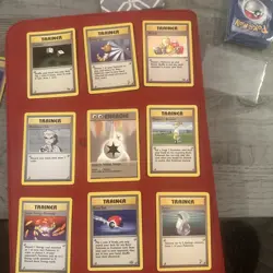 Vintage Pokemon TCG Trainer Lot (9 Different) SEE PICS WOTC Vintage LP+ MP - Image 1