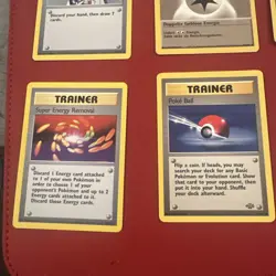 Vintage Pokemon TCG Trainer Lot (9 Different) SEE PICS WOTC Vintage LP+ MP - Image 2