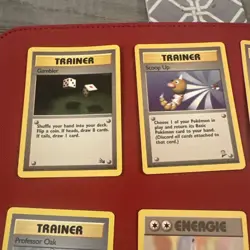Vintage Pokemon TCG Trainer Lot (9 Different) SEE PICS WOTC Vintage LP+ MP - Image 4