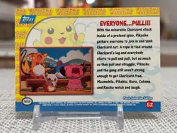 1999 Pokemon The First Movie #52 Pikachu's Vacation (Everyone Pull) Foil Blue NM - Image 2