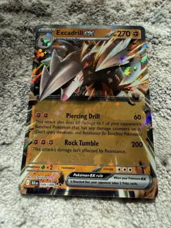 Pokemon Karte Stalobor ex 046/086 | Schwarze Blitze | Near Mint Deutsch - Image 1