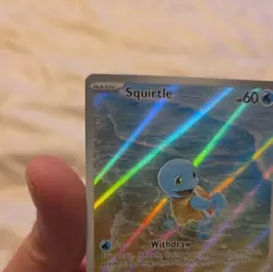 Pokemon Scarlet and Violet 151 Squirtle Illustration Rare 170/165 - Image 2