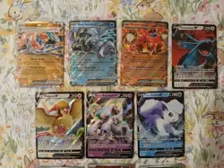 Pokemon TCG Ultra Rare Lot ×10 EX, V, Pokeball Reverse - Image 2