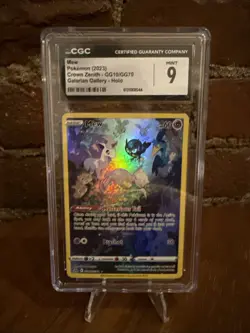 Pokemon Mew GG10/GG70 CGC Mint 9 Crown Zenith Galarian Gallery - Image 1