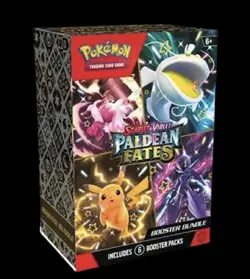 Pokemon TCG Paldean Fates Booster Bundle Sealed, 6 Booster Packs - Image 1