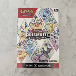 Pokemon Prismatic Evolutions Booster Bundle - Factory Sealed - 6 Booster Packs - Image 1