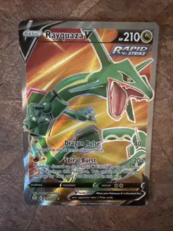 Rayquaza V 193/203 Evolving Skies Pokemon TCG Card - Image 3