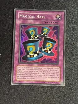YuGiOh - Magical Hats - Unlimited - PSV-033 - Super Rare LP - Image 1