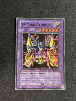 Yu-gi-oh! XZ Tank Cannon MFC-053 Unlimited Super Rare Halo - Image 1