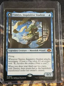 Tamiyo Inquisitive Student & Seasoned Scholar Modern Horizons 3 MTG Cards Lot - Image 1