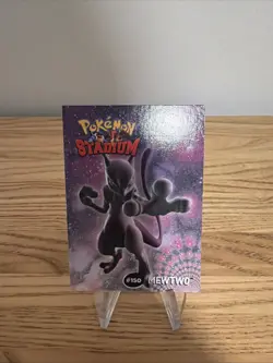 MP! - #150 Mewtwo 8/8 Non Holo - Danone 2000 Pokemon Stadium Tip Card - Image 1