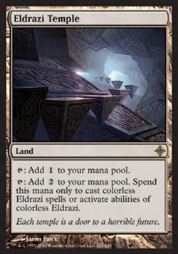 Eldrazi Temple - Light Play MTG Rise of the Eldrazi - Image 1