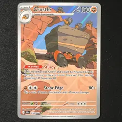 Crustle 130/086 – Black Bolt Holo Pokemon Cards TCG NM/M - Image 1