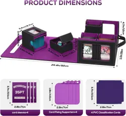 Trading Card Storage Box For MTG MTG Commander Deck Box Multi Purpose Deck Case - Image 2