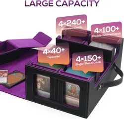 Trading Card Storage Box For MTG MTG Commander Deck Box Multi Purpose Deck Case - Image 3