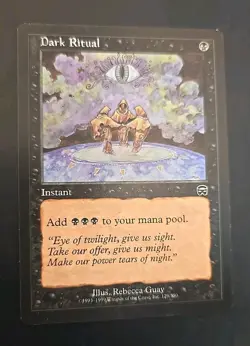 Dark Ritual Mercadian Masques MTG Regular Lightly Played - Image 1