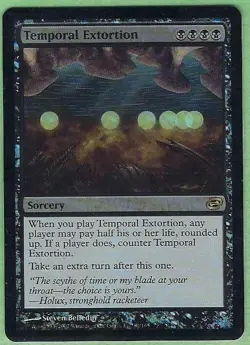 Temporal Extortion FOIL Planar Chaos - MTG Magic the Gathering - NM - Image 1