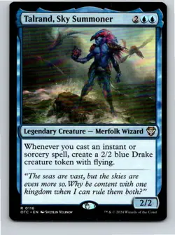 Magic the Gathering Talrand, Sky Summoner Outlaws of Thunder Junction Commander - Image 1