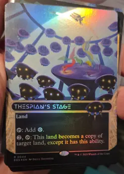 Thespian's Stage (0044) (Borderless) Edge of Eternities: Stellar Sights Foil - Image 1