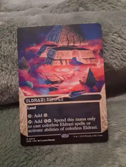 Eldrazi Temple (0014) (Borderless) Edge of Eternities: Stellar Sights Regular - Image 1
