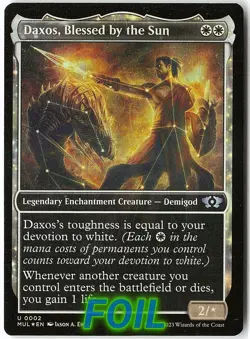 Daxos, Blessed by the Sun FOIL 2 Uncommon March of the Machine:MUL NM/LP MTG - Image 1