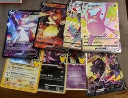 8X JUMBO Pokemon Toxtricity, Hydreigon C, Dark Sylveon, Lances Charizard Etc NM - Image 1