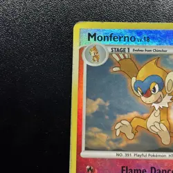 Pokemon Monferno [Diamond & Pearl] 056/130 Burger King Promos Reverse Holo - Image 2