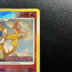 Pokemon Monferno [Diamond & Pearl] 056/130 Burger King Promos Reverse Holo - Image 3