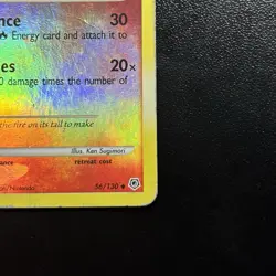 Pokemon Monferno [Diamond & Pearl] 056/130 Burger King Promos Reverse Holo - Image 4