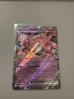Pokemon TCG Team Rockets Mewtwo EX Holo English, NM Condition - Image 1