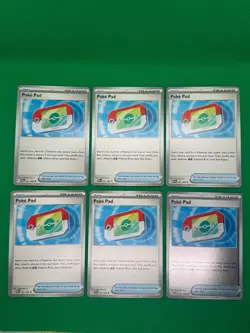 6x Poke Pad 81/88 - Perfect Order Card - Pokemon TCG (1 reverse holo) - Image 3