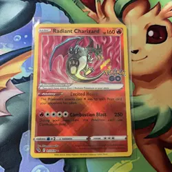Radiant Charizard 011/078 Pokemon GO NM - Image 1