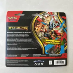 Pokemon Mega Evolution 3 Pack Blister - Psyduck New & Sealed (3 packs) B - Image 3