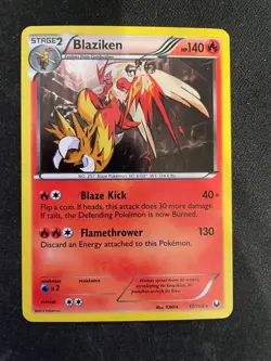Blaziken 17/108 Holo Dark Explorers Pokemon TCG - LP+ - Image 1
