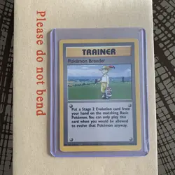 Pokemon TCG Pokemon Breeder Base Set 76/102 MP - Image 1