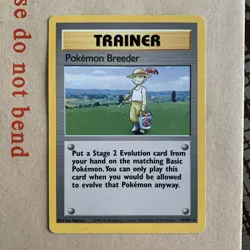 Pokemon TCG Pokemon Breeder Base Set 76/102 MP - Image 2