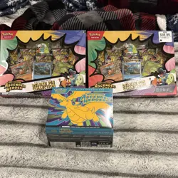 SEALED Pokemon Ascended Heros Lot - Image 1