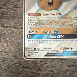 Pokemon Eevee GX SM242 Sm Full Art Promo Holo English 160 HP - Image 5