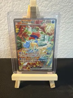Pokemon Keldeo EX 167/086 Sv: White Flare Full Art Holo Special Illustration Ra… - Image 1