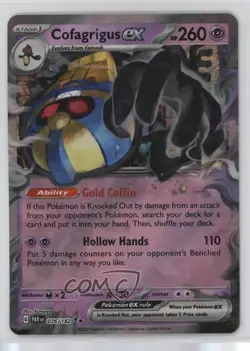 Cofagrigus ex Pokemon Scarlet & Violet Paradox Rift (PAREN) #076 - Image 1