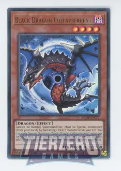 Yugioh Black Dragon Collapserpent BLHR-EN077 Ultra Rare 1st Edition NM/LP - Image 1