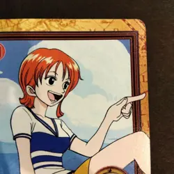 Nami C09 Rare Hyper Battle One Piece CCG Japanese Trading Card Bandai - Image 4