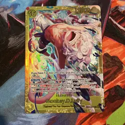 One Piece TCG GOLD SEC Monkey D Luffy Adventure On Kami’s Island EB04-061 OP15 - Image 1