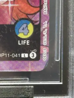 One Piece 2025 Promos #OP11041 ENG Nami L M Whole Cake Island ARC BGS 9 - Image 5