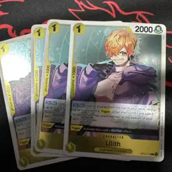 One Piece TCG OP13-113 Lilith X4 Playset Rare Carry On His Will Card Game CCG - Image 1